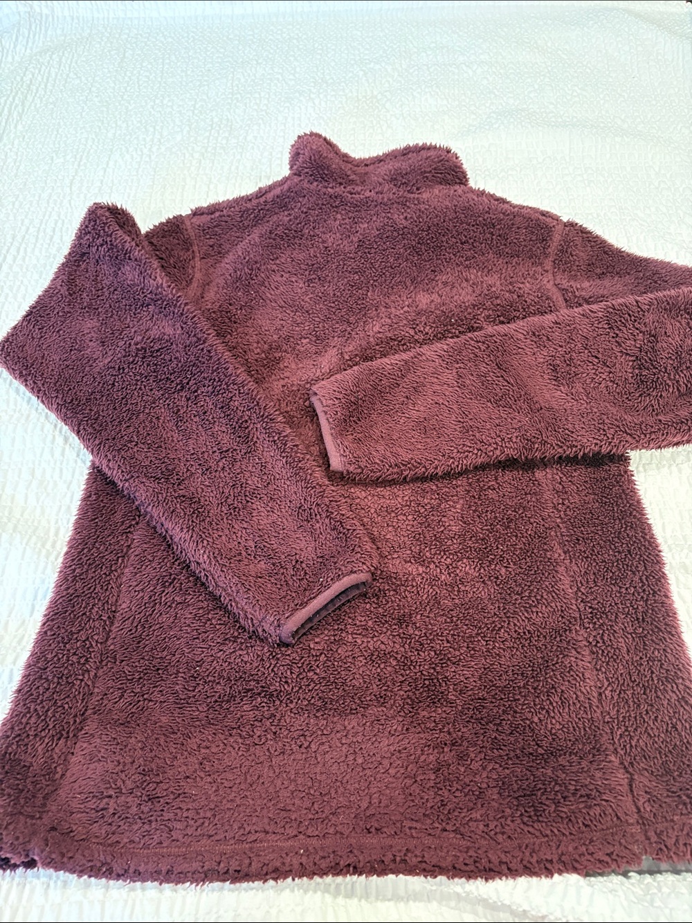 MEC Youth Zip-Up Sherpa Jacket - Wine
Size 16 - Picture 2 of 6